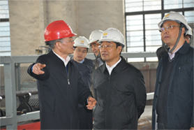 國家質(zhì)檢總局特種設(shè)備安全監(jiān)察局局長宋繼紅一行蒞臨中正開展視察工作