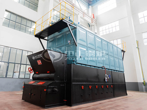 SZL系列鏈條爐實(shí)物圖