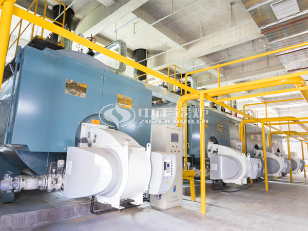 中正鍋爐于楓葉小鎮(zhèn)燃?xì)鉄崴仩t項(xiàng)目