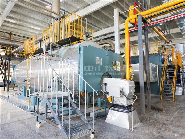 運(yùn)行在正陽魯花的多臺中正節(jié)能環(huán)保鍋爐