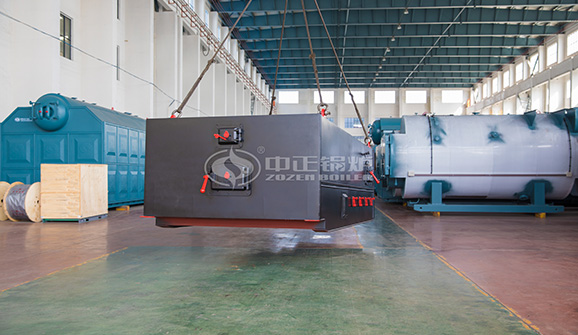 江西禾田新能源科技6噸WNS系列二回程燃氣蒸汽鍋爐項目