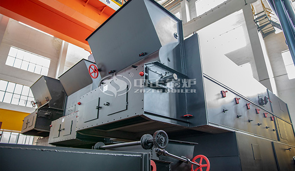 濮陽化工20噸SZS系列燃?xì)庹羝仩t項目